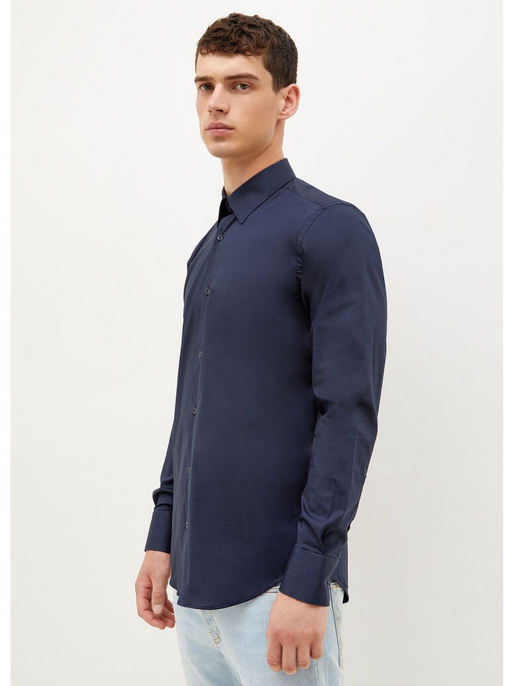 LIU JO UOMO Camicia Uomo M000P201MILANO 10 Blu gioboutiqueweb