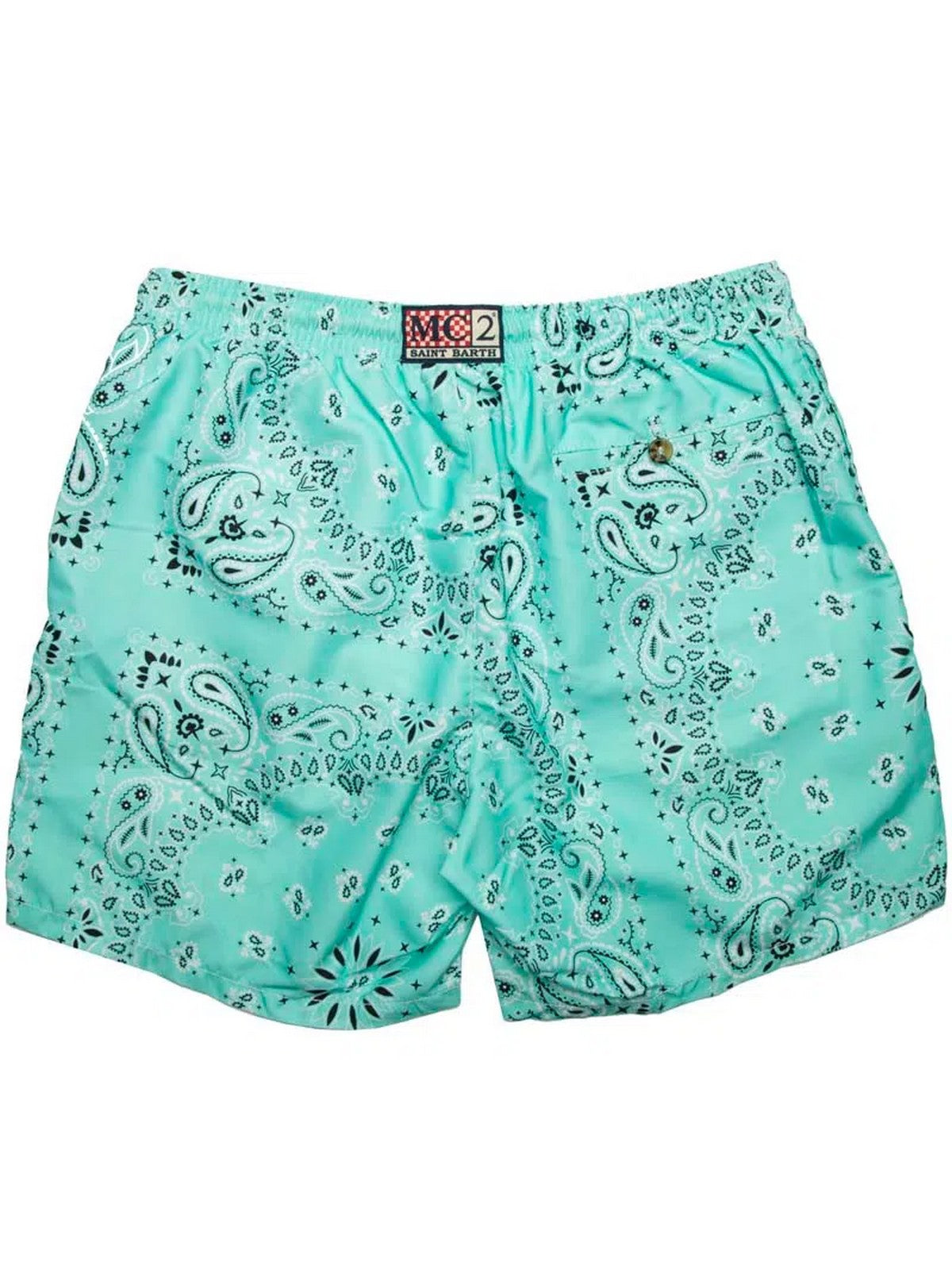 Mc2 Saint Barth Bathroom Costume Men Caprese shorts 00371D Verde