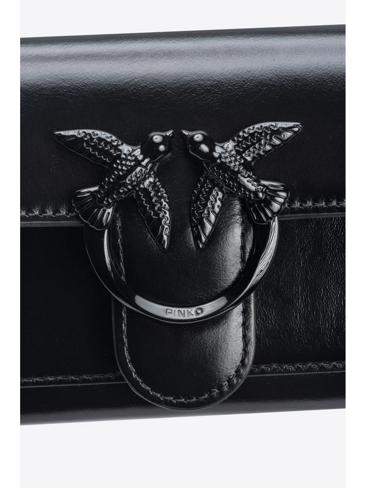 Pinko Frauen Brieftasche Liebe eine Brieftasche 100062-A124 Z99B Schwarz