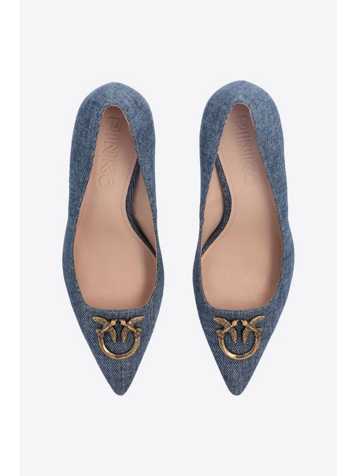 Pinko Décolleté Frau Lucy SD0067T002 DN4 Blau