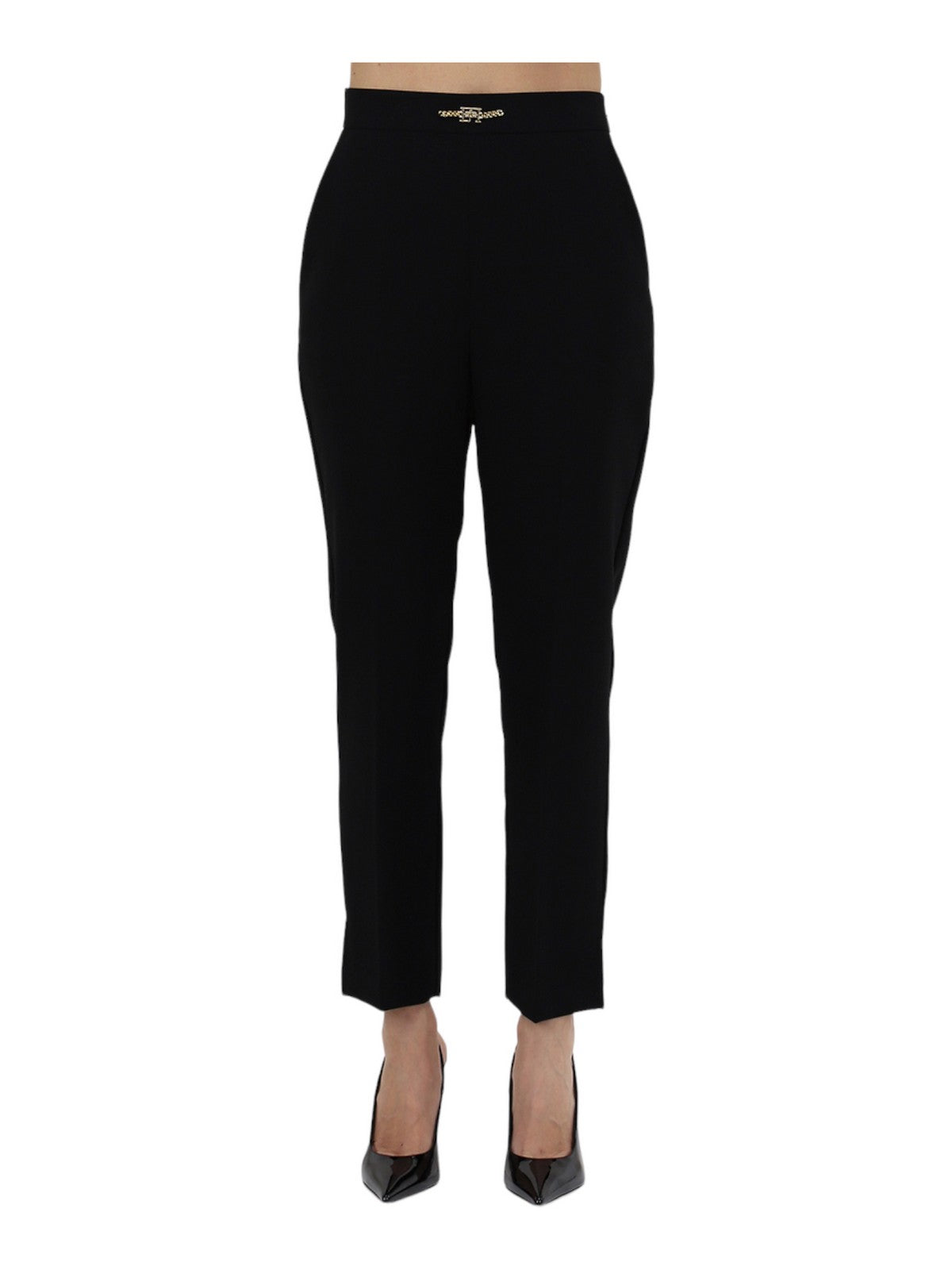 ELISABETTA FRANCHI Pantalone Donna PA02341E2 110 Nero gioboutiqueweb