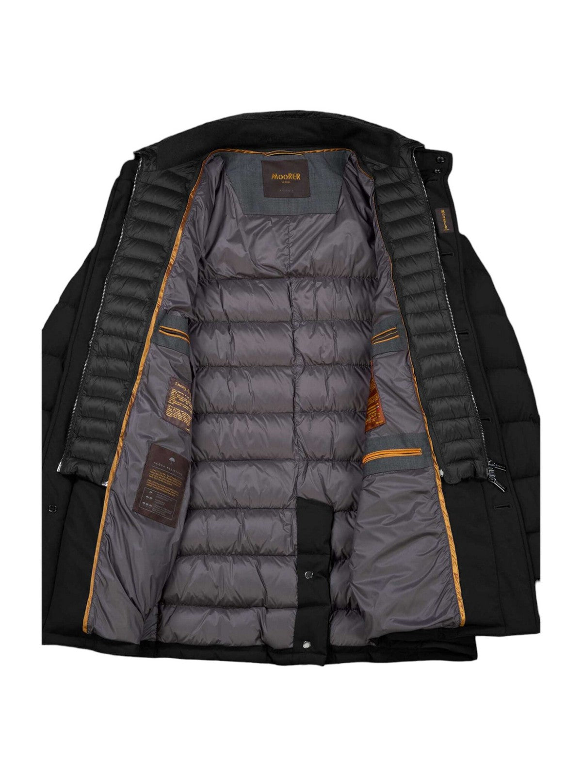 Veste de Moorer pour hommes Calegari-Kn Mougi100139 U0001 Black