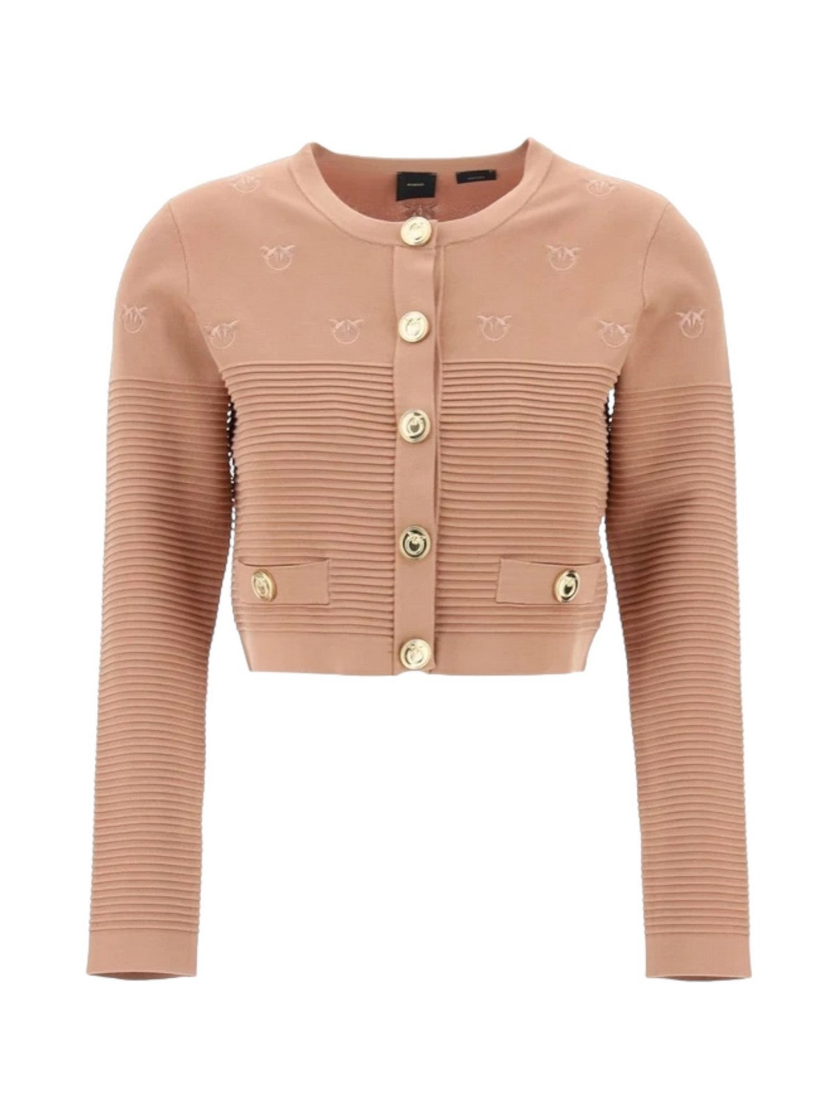 Pinko Cardigan Frau Cherry 102881-A1lk C95 Beige