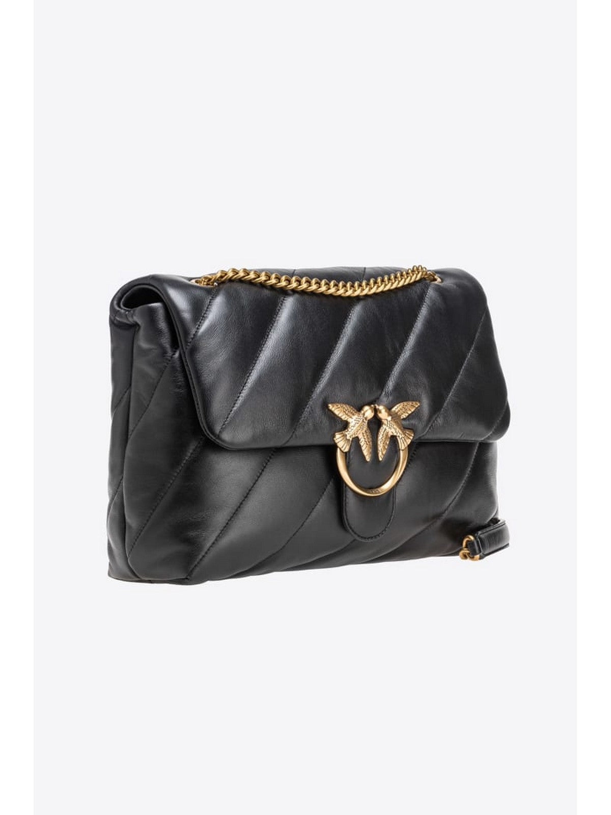 PINKO Borsa Donna Love big puff 100037-A0F2 Z99Q Nero gioboutiqueweb