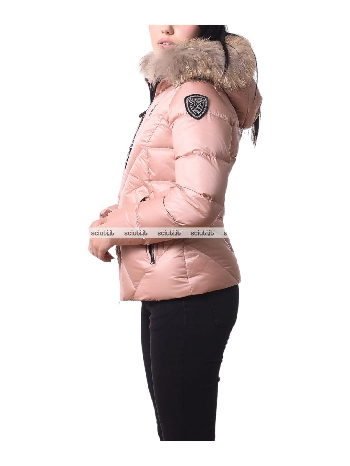 Blauer Women's Down Jacket 23WBLDC03141 006047 520oa Rosa