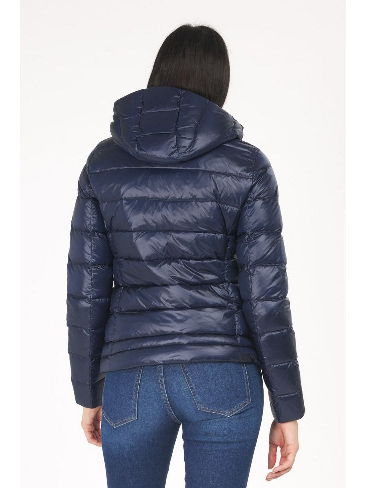 BLAUER Piumino Donna 23WBLDC03089 005050 888PY Blu gioboutiqueweb