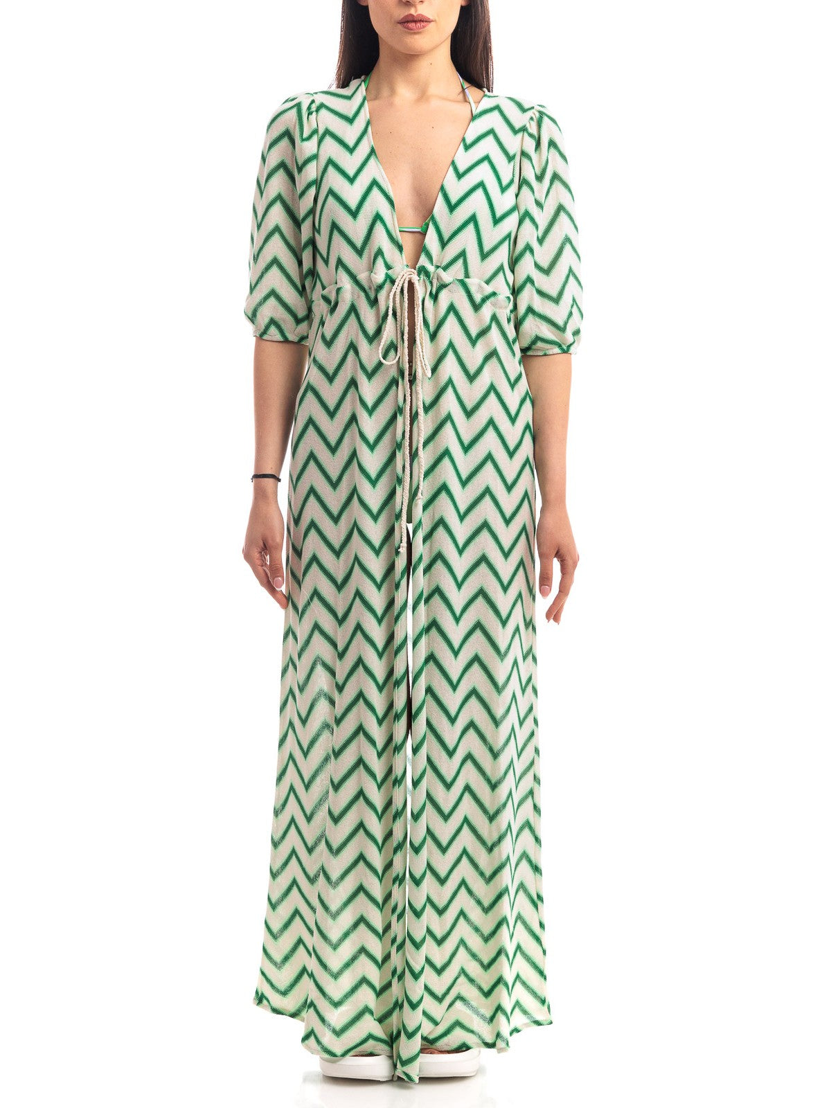 MC2 SAINT BARTH Abito Donna BLISS 05889D Verde gioboutiqueweb