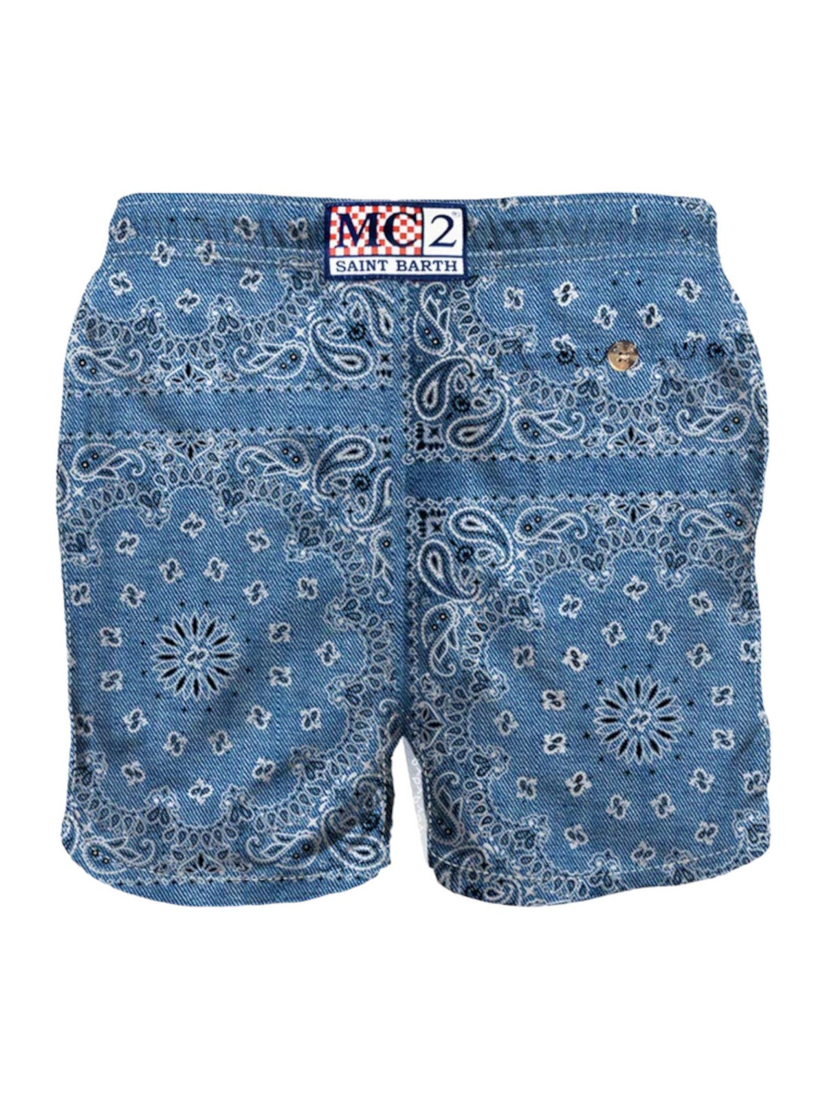 Mc2 Saint Barth Bathroom Costume Men Caprese Panrion 00161d Blue