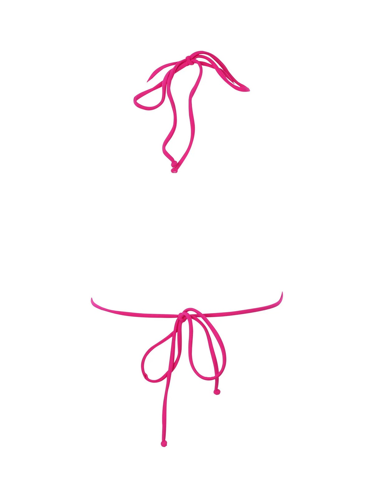 MC2 Saint Barth Badezimmer Kostümin Frau Dreieck Leah 00787d Rosa