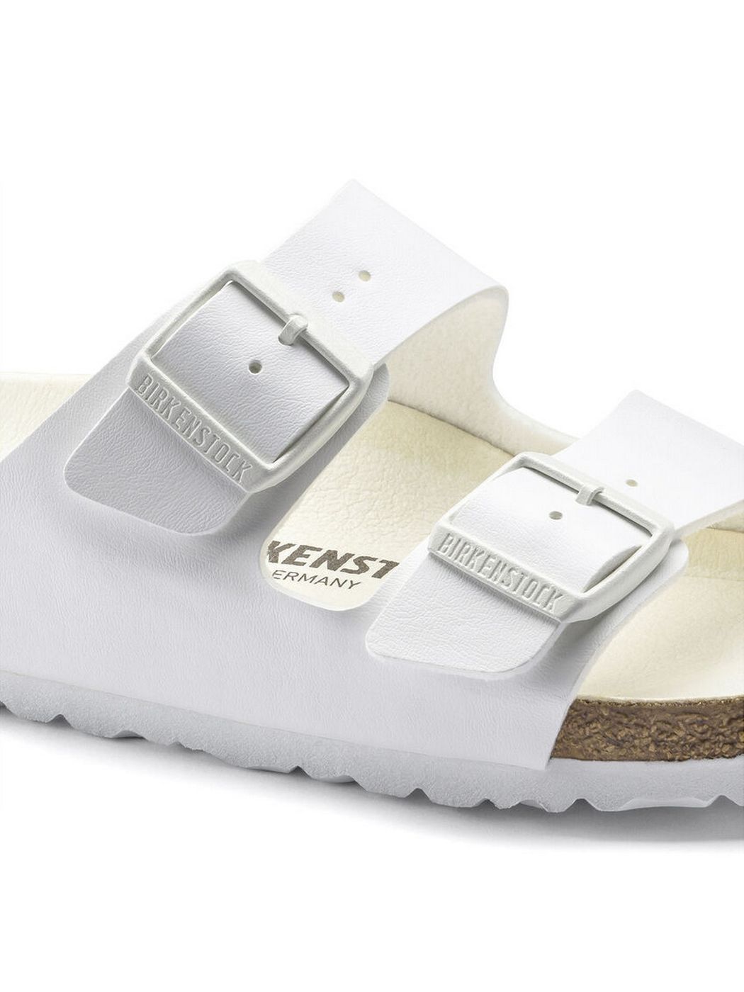 BIRKENSTOCK Sandalo Unisex adulto Arizona 1019046 Bianco gioboutiqueweb