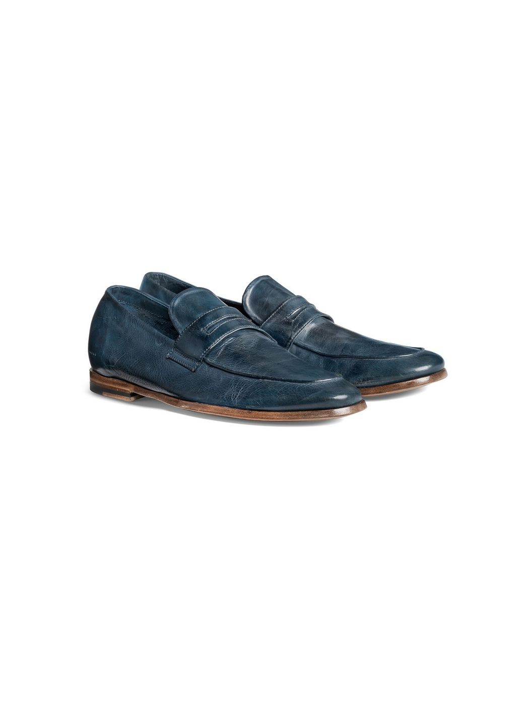 Strolini Florence Mocasino Men Brenta AR-82000 Blue Blue