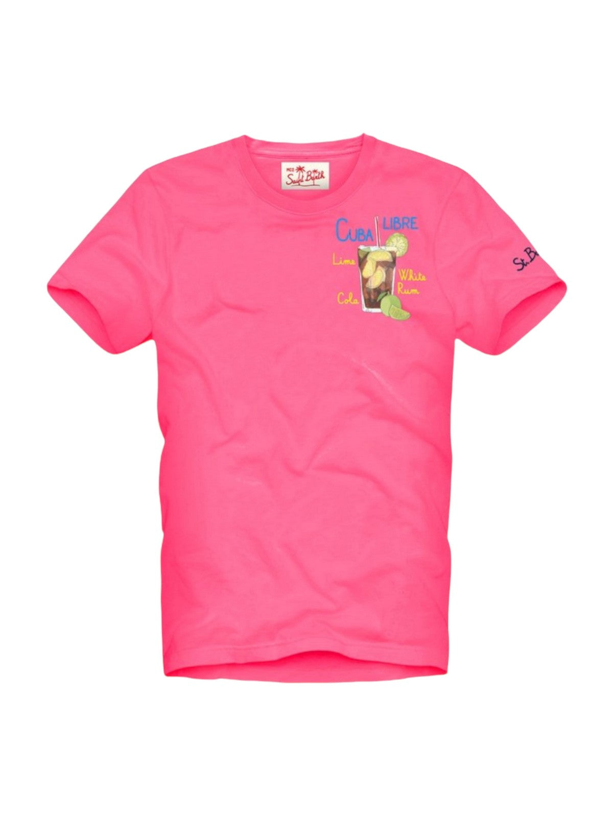 Mc2 Saint Barth T-shirt and Polo Tshirt Man 00428d Pink Pole