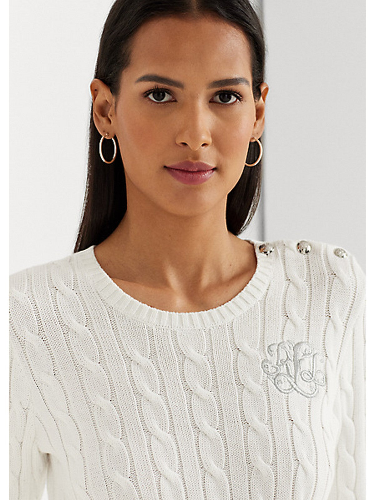 Lauren Ralph Lauren Frauenhemd 200925325 004 Weiß