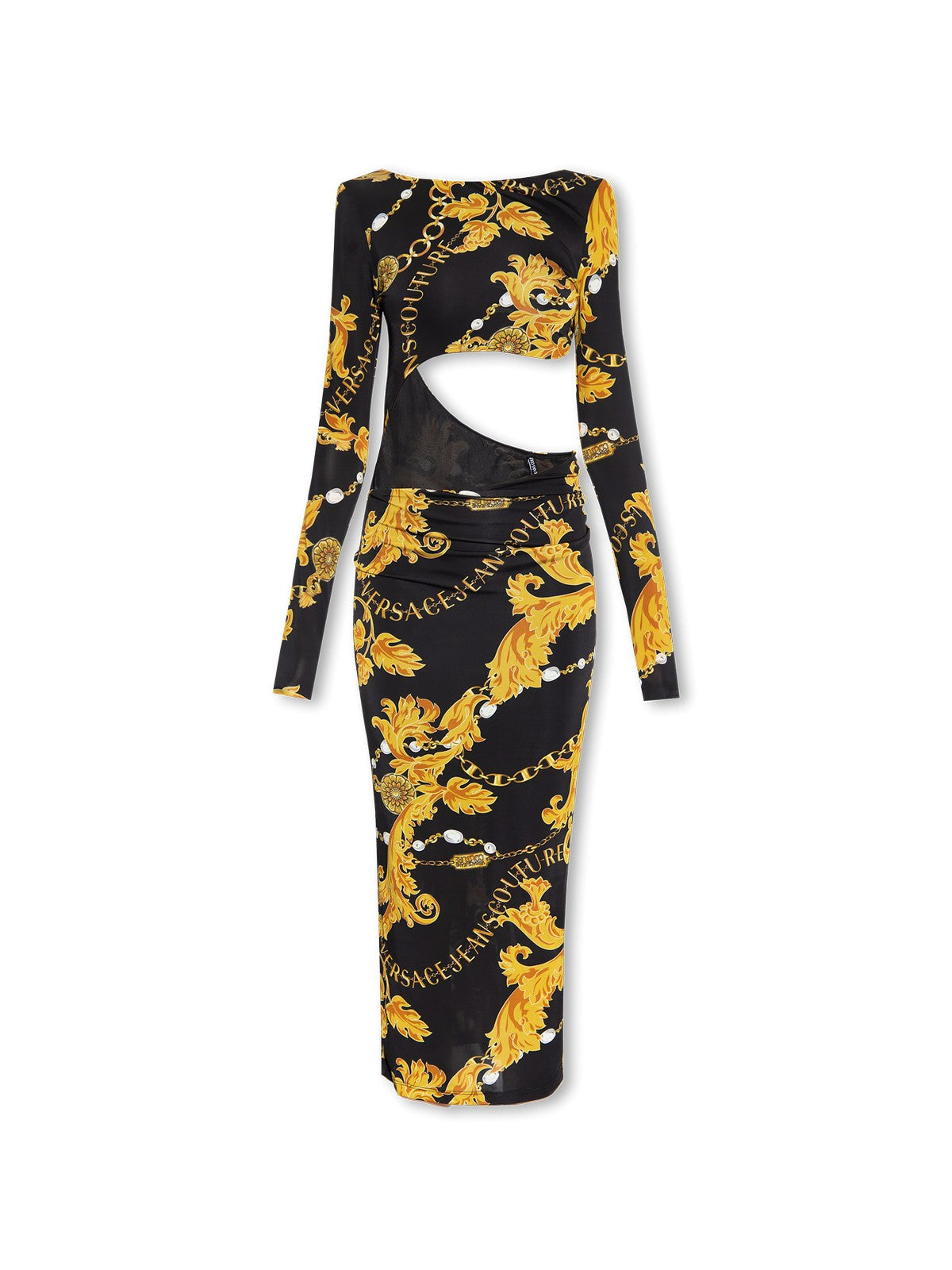 Versace Jeans Couture Women's Dress 75hao915 JS204 G89 Black