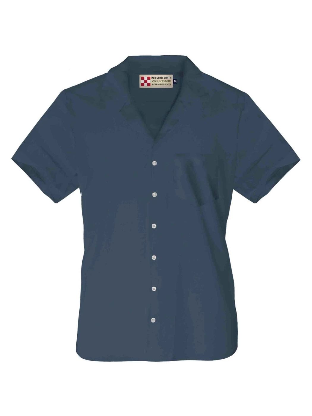 MC2 SAINT BARTH Camicia Uomo KALEA 61N Blu gioboutiqueweb