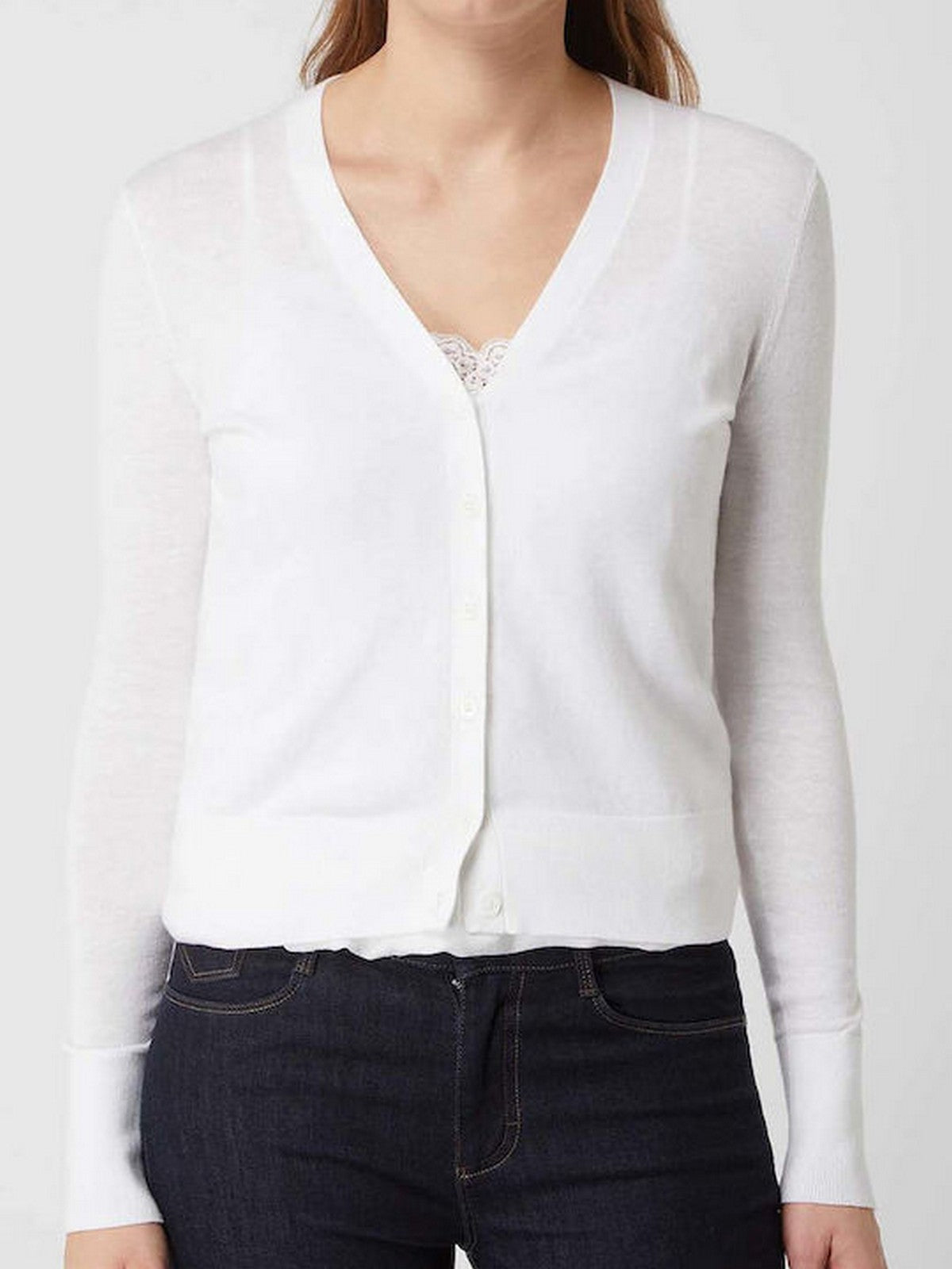 Lauren Ralph Lauren Cardigan Woman 200831710 002 White