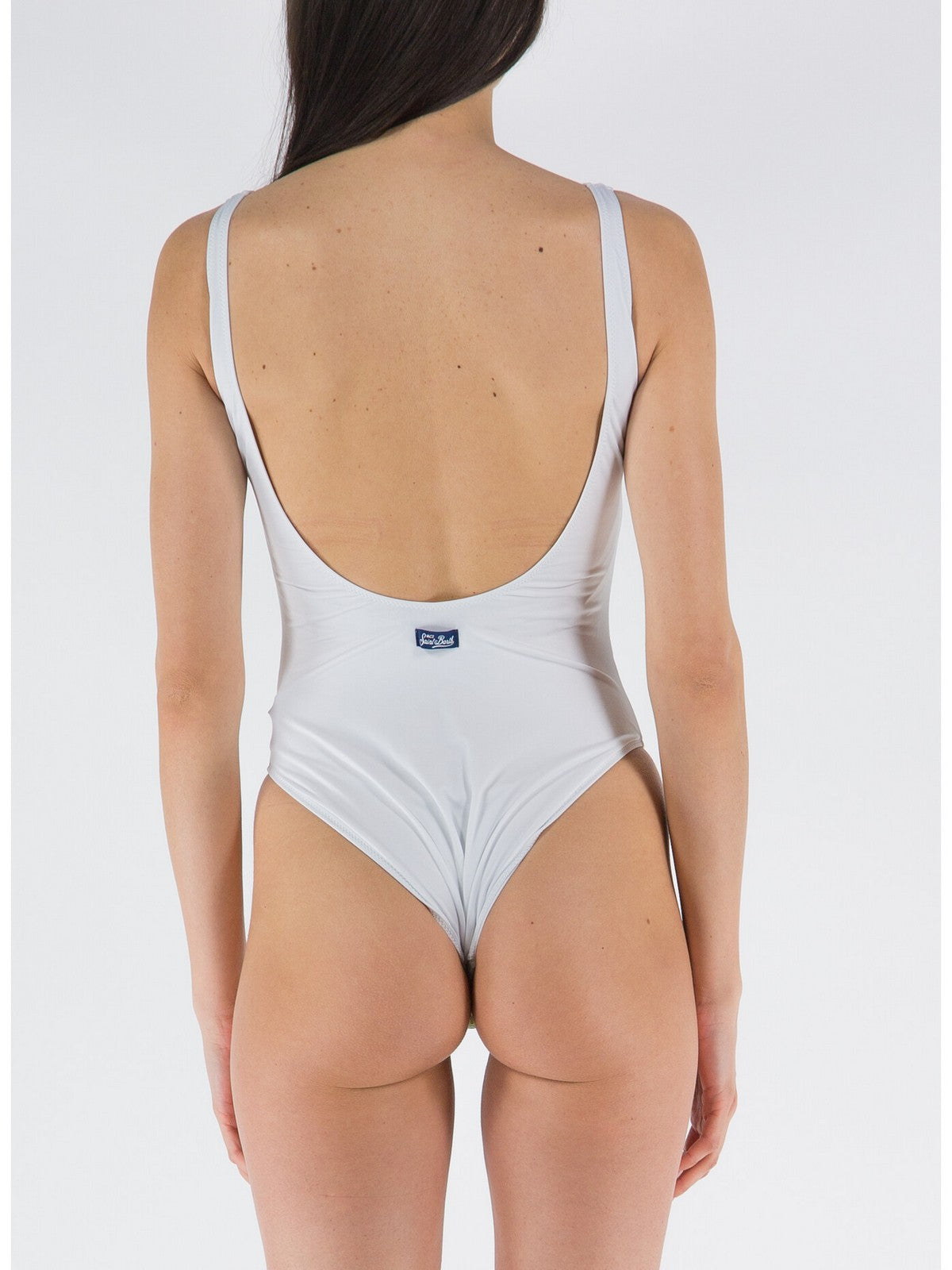 MC2 SAINT BARTH Costume da bagno Donna Monokini LORA 01550B Bianco gioboutiqueweb