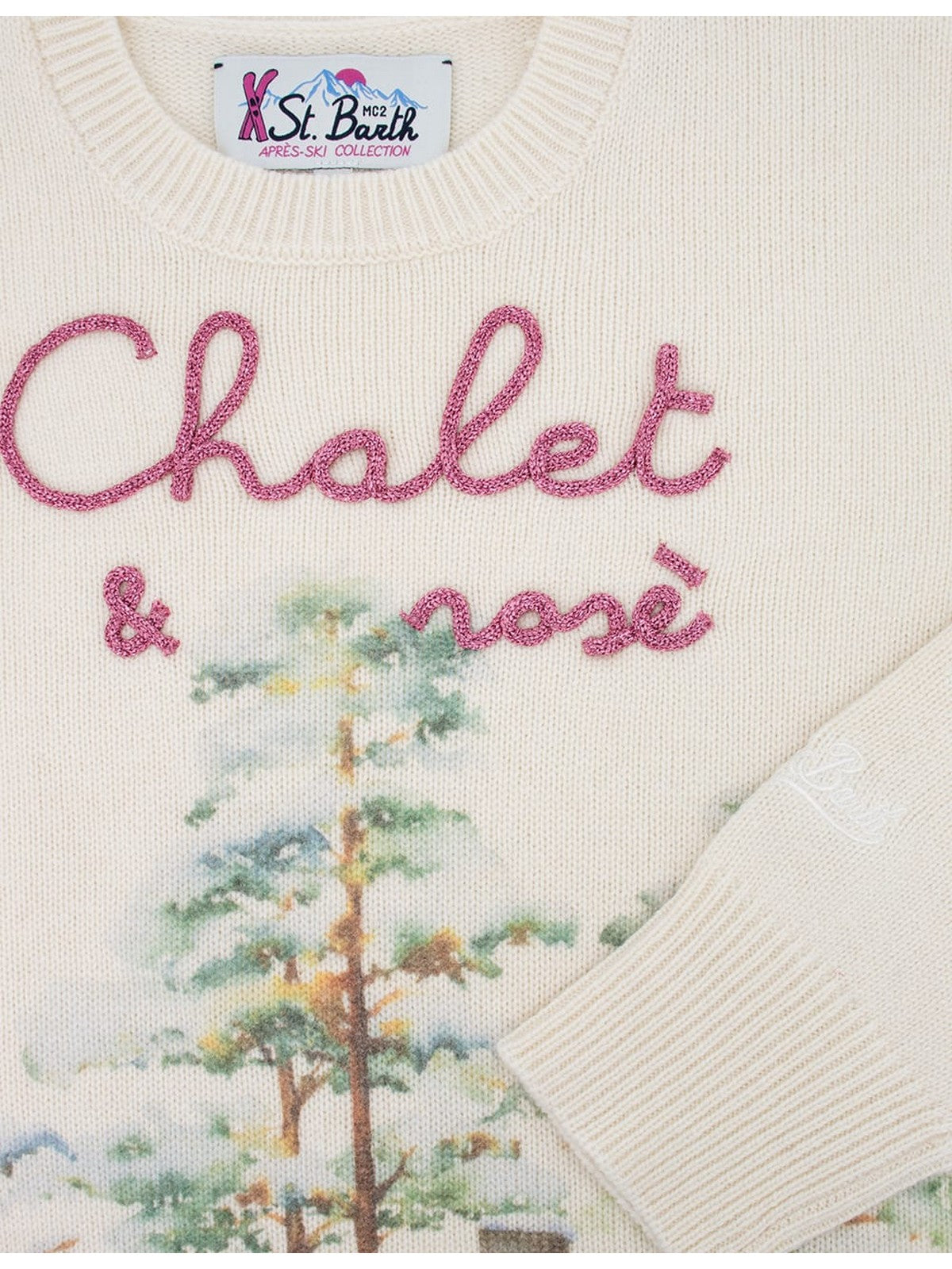 MC2 Saint Barth Sweater Woman New Queen 00182e White