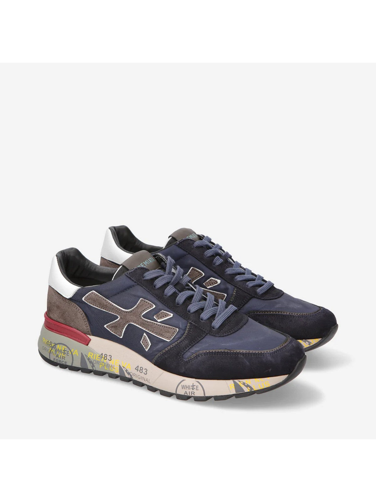 Ausgegebener Sneaker Mick Var 6421 Blue für Männer