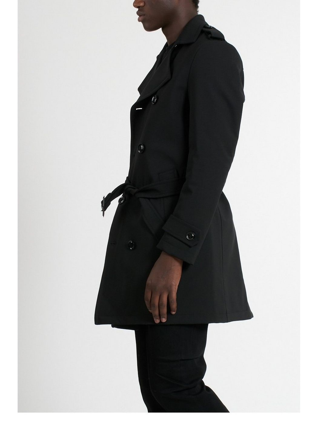 BRIAN DALES Trench Uomo JK4812 G755 001 Blu gioboutiqueweb