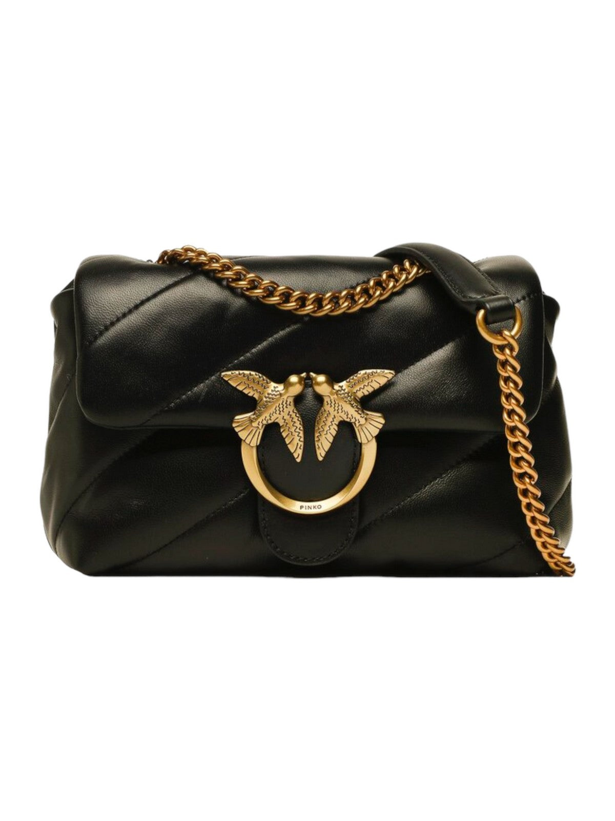 PINKO Borsa Donna Love mini puff 100039-A0F2 Z99Q BLACK gioboutiqueweb