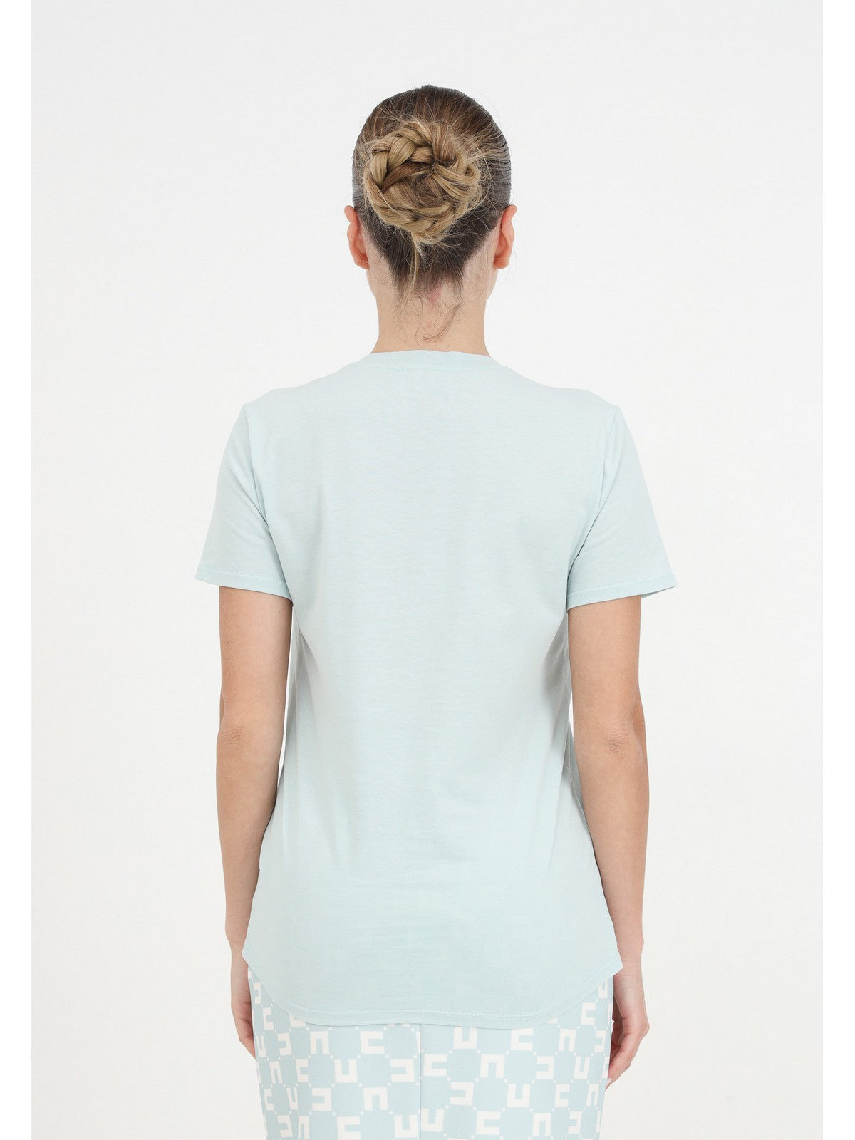 ELISABETTA FRANCHI T-Shirt e Polo Donna MA01141E2 BV9 Verde gioboutiqueweb