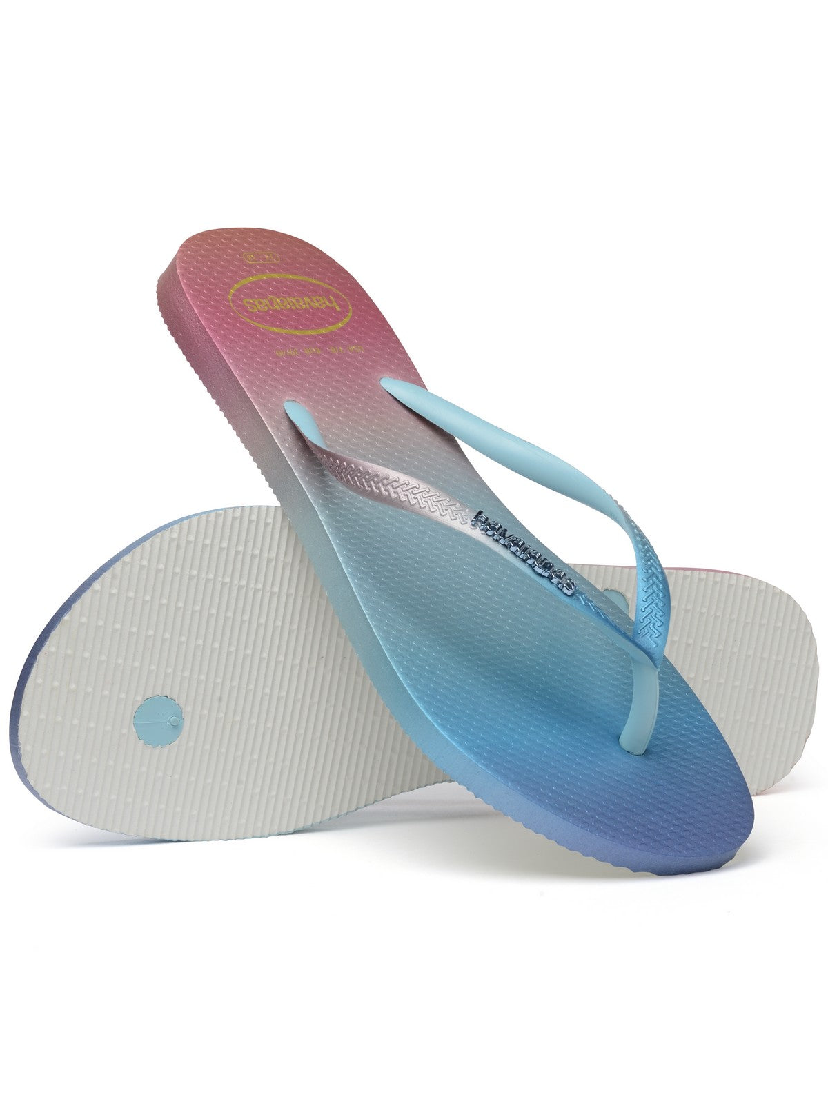 HAVAIANAS Infradito Donna Hav. slim gradient sunset 4146908.0001 Bianco gioboutiqueweb