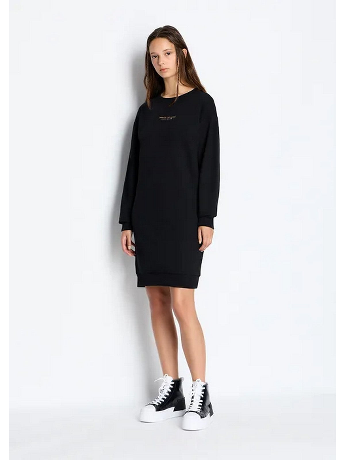 Armani Exchange Frauenkleid 8NYA88 YJE5Z 52AK Schwarz
