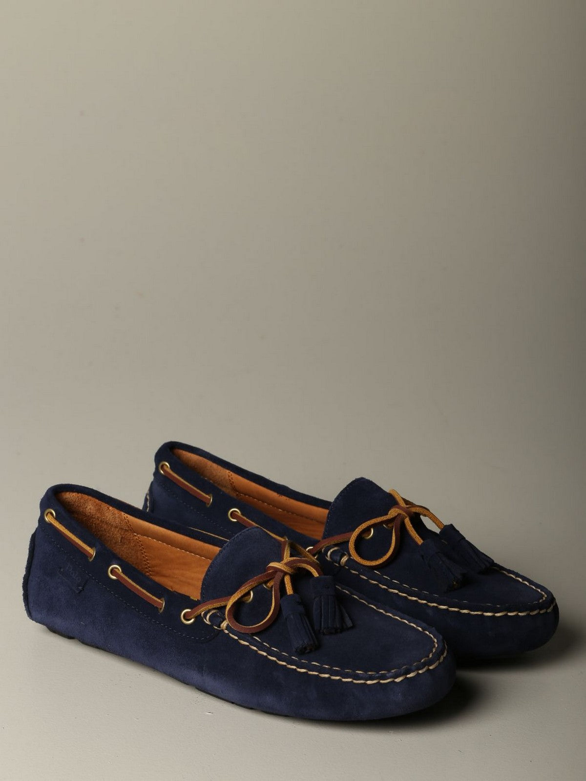 POLO RALPH LAUREN Mocassino Uomo Anders 803764303 004 Blu gioboutiqueweb