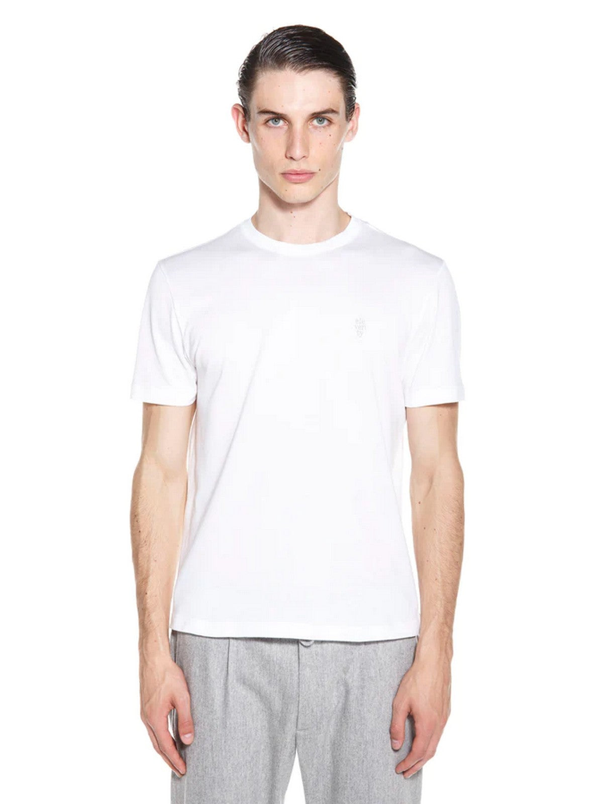 ELEVENTY T-Shirt e Polo Uomo H75TSHH05 TES0H077 01-13 Bianco gioboutiqueweb