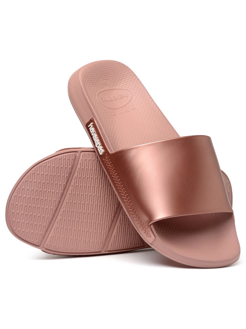 HAVAIANAS Ciabatta Donna Hav. Slide Classic Metallic 4147131.3544 Rosa gioboutiqueweb