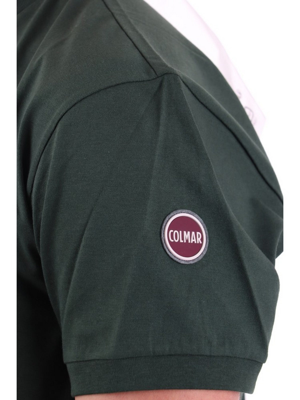 Colmar t-shirts and men's pole 7596 6sh 382 green