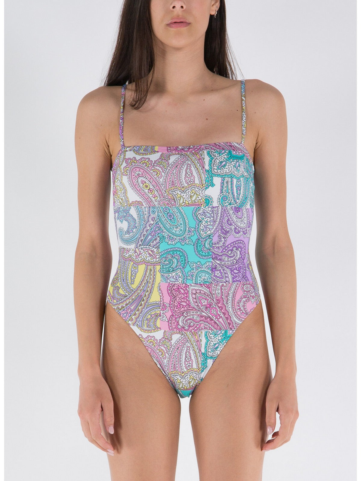 Costume de salle de bain MC2 Saint Barth Femme Monokini Blume 00631B multicolor