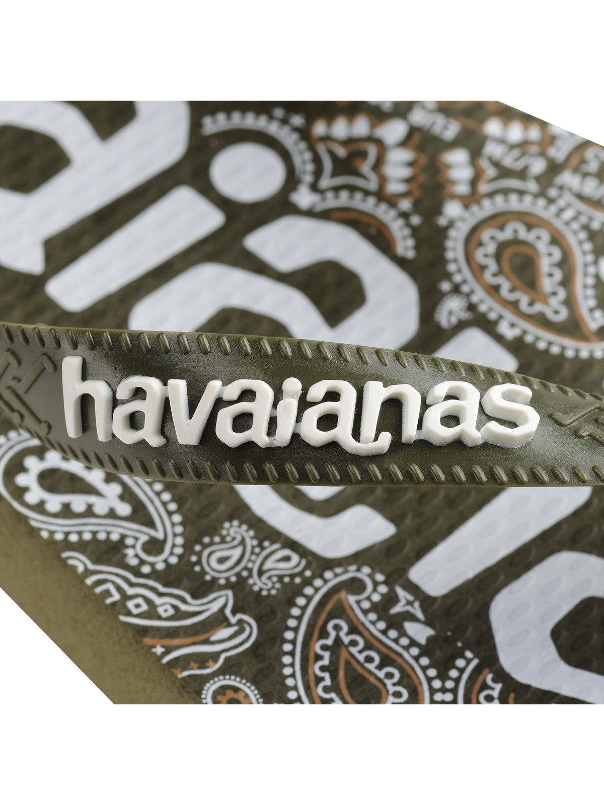 HAVAIANAS Infradito Unisex adulto Hav. Top logomania fashion 4148449.0869 Verde gioboutiqueweb