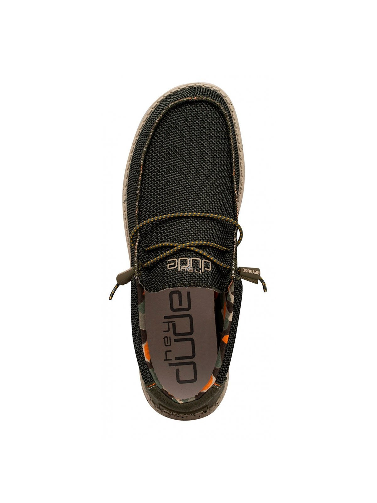 DUDE Mocassino Uomo Wally sox HD.40019 3VK Verde gioboutiqueweb