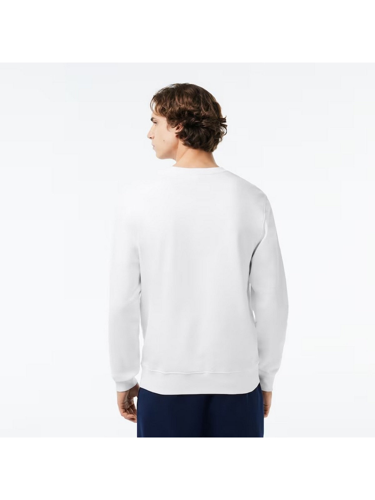 Sweat-shirt masculin de Lacoste Sh1281 001 blanc