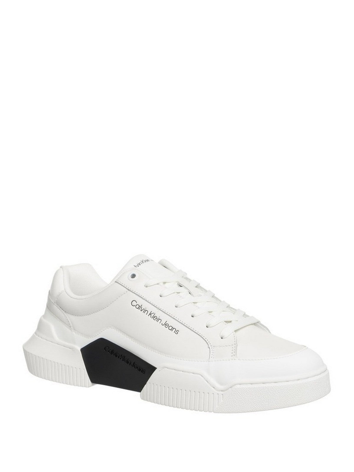 CALVIN KLEIN Sneaker Uomo YM0YM00875 01W Bianco gioboutiqueweb