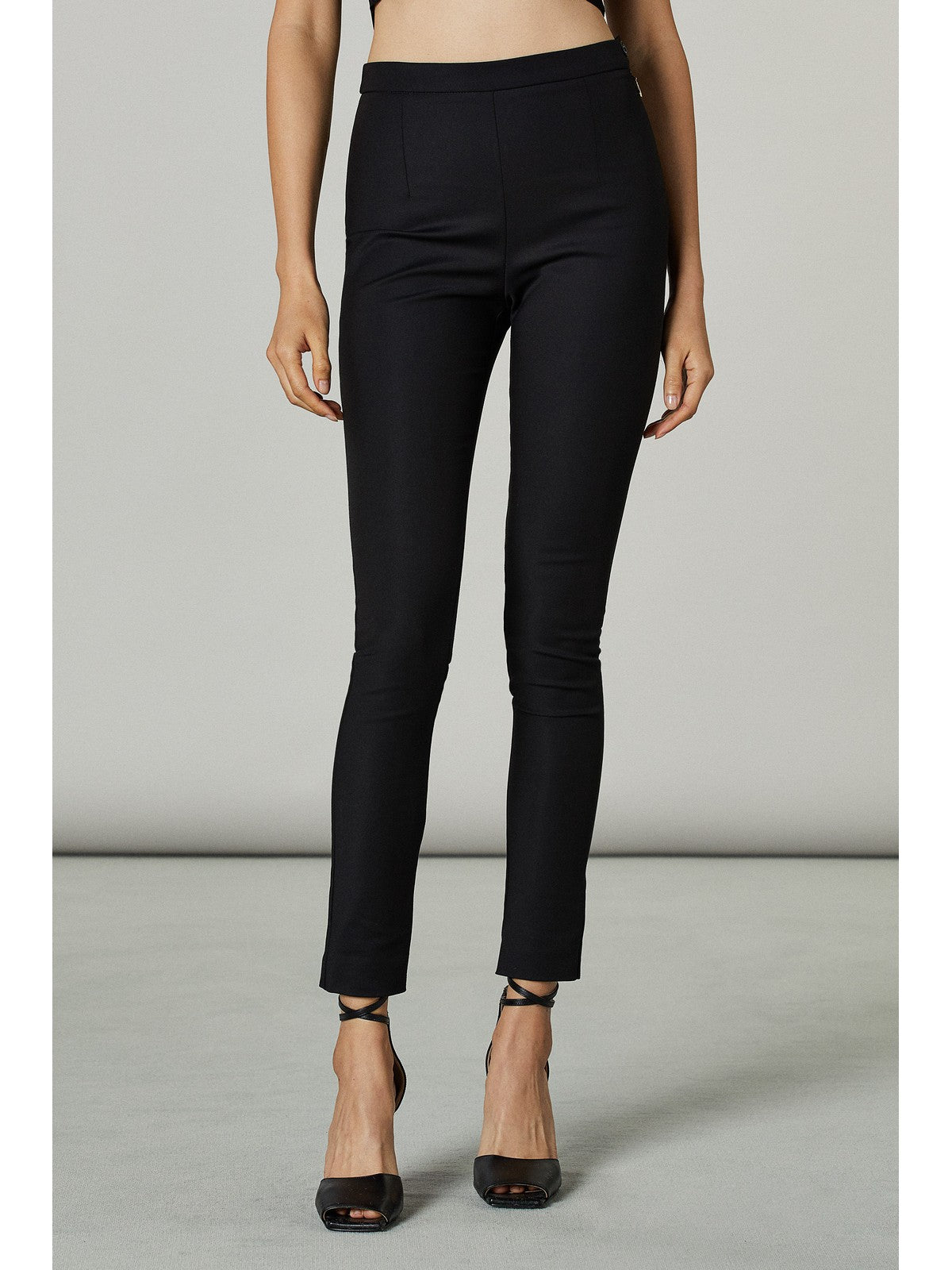 PATRIZIA PEPE Pantalone Donna CPA048 AQ39 K103 Nero gioboutiqueweb