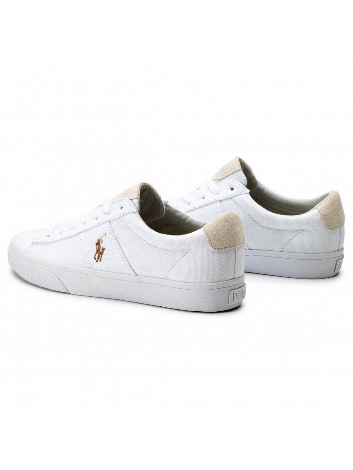 POLO RALPH LAUREN Sneaker Uomo Sayer 816749369 003 Bianco gioboutiqueweb