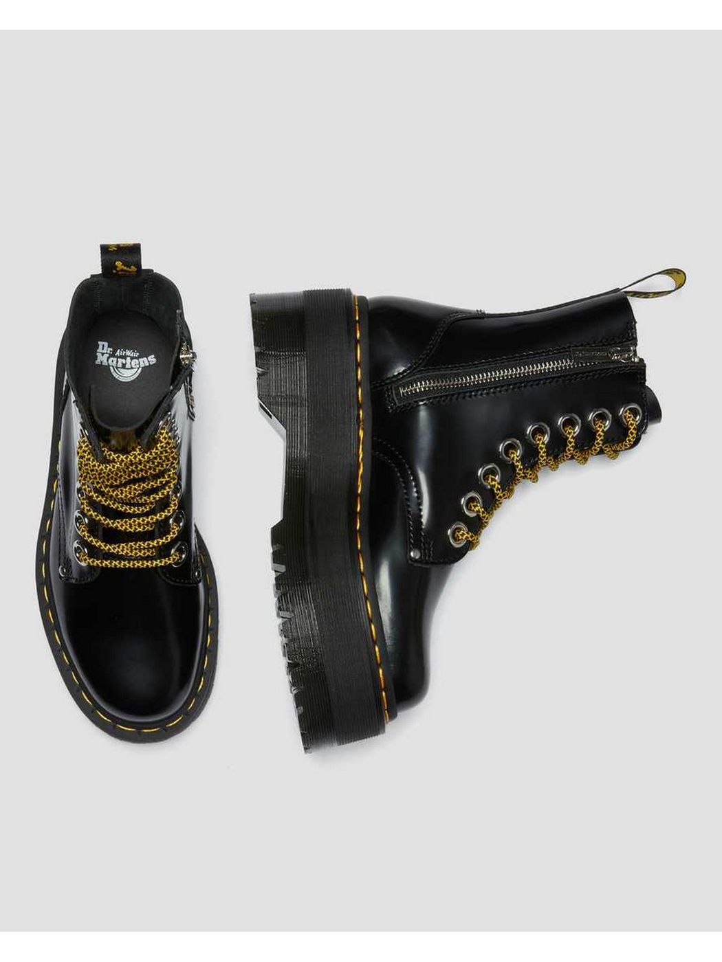 DR. MARTENS Stivali e Stivaletti Donna Jadon max 25566001 Nero gioboutiqueweb