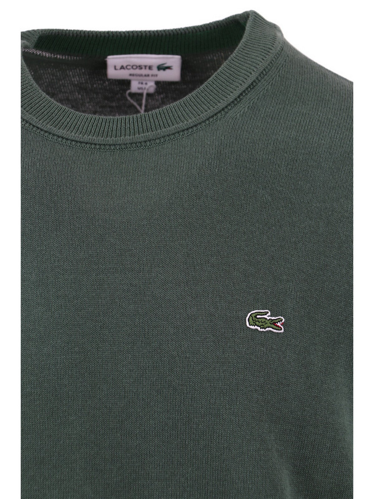 LACOSTE Maglione Uomo AH2193 SMI Verde gioboutiqueweb