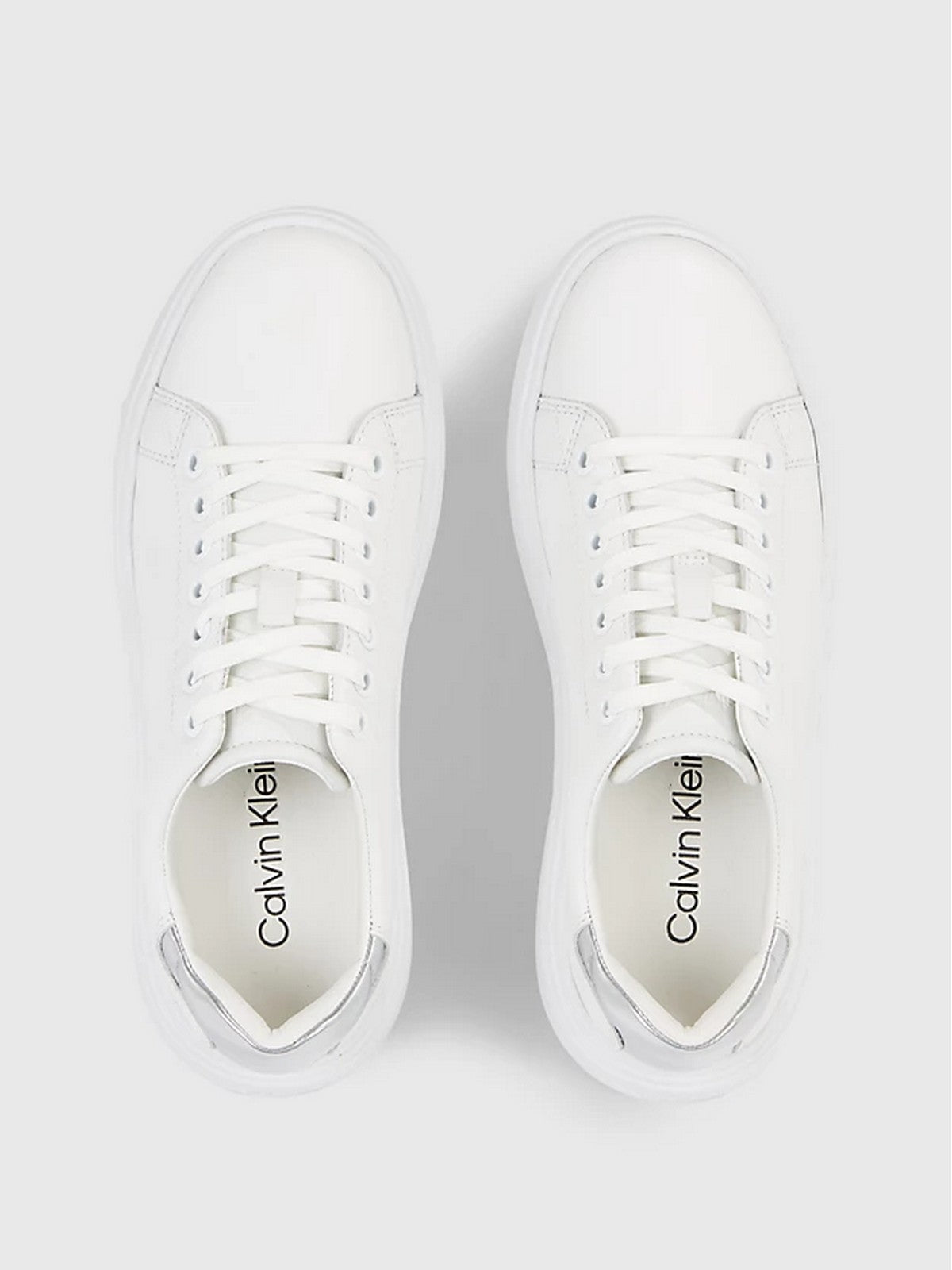 CALVIN KLEIN Sneaker Donna HW0HW02005 0K6 Bianco gioboutiqueweb