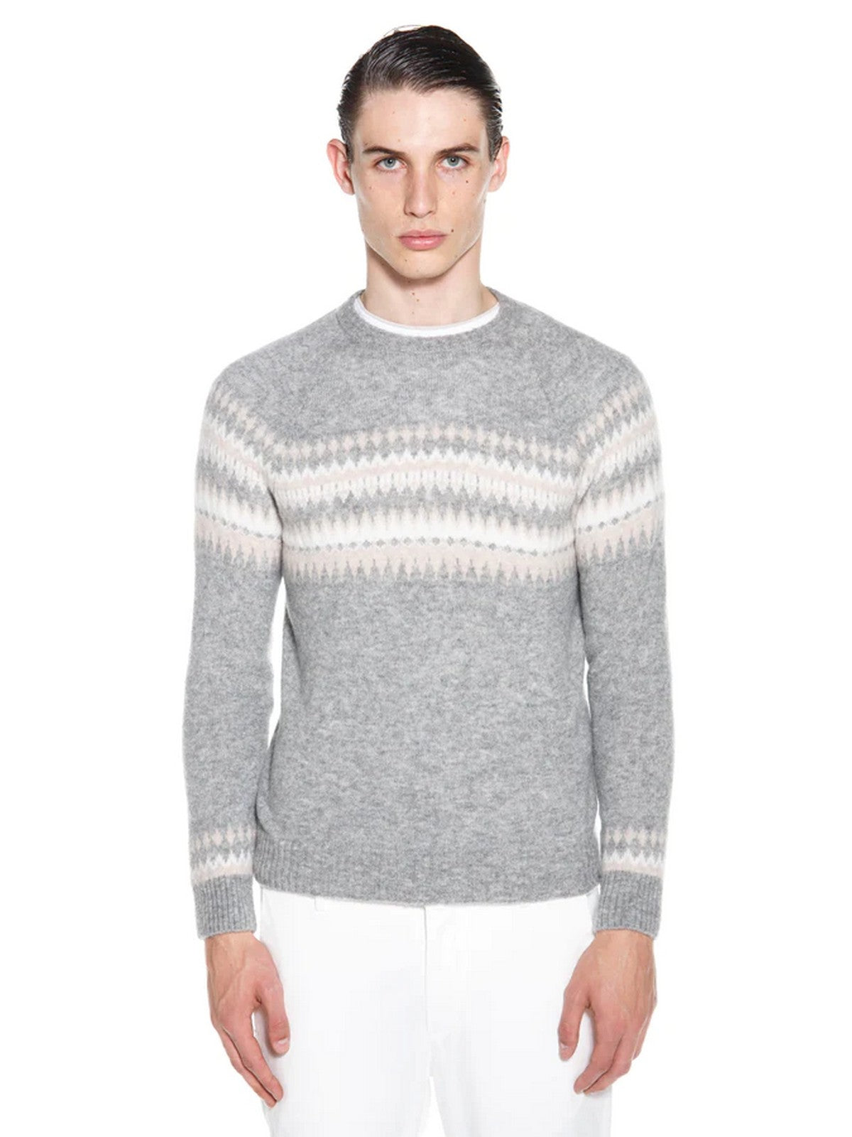 ELEVENTY Maglione Uomo H76MAGH59 MAG0H034 001301 Grigio gioboutiqueweb