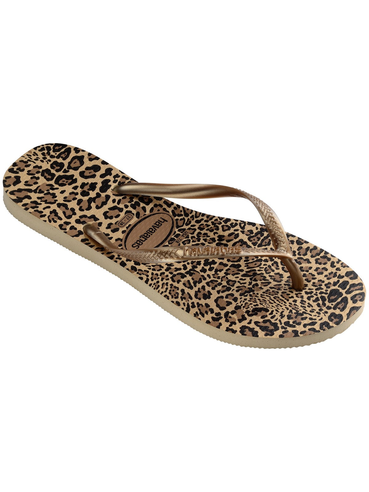 HAVAIANAS Infradito Donna Hav. Slim animals 4103352.9877 Beige gioboutiqueweb