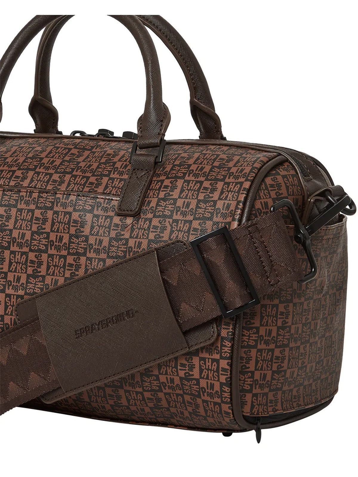 SPRAYGROUND Borsa Uomo Sharks in paris 910D4956NSZ Marrone