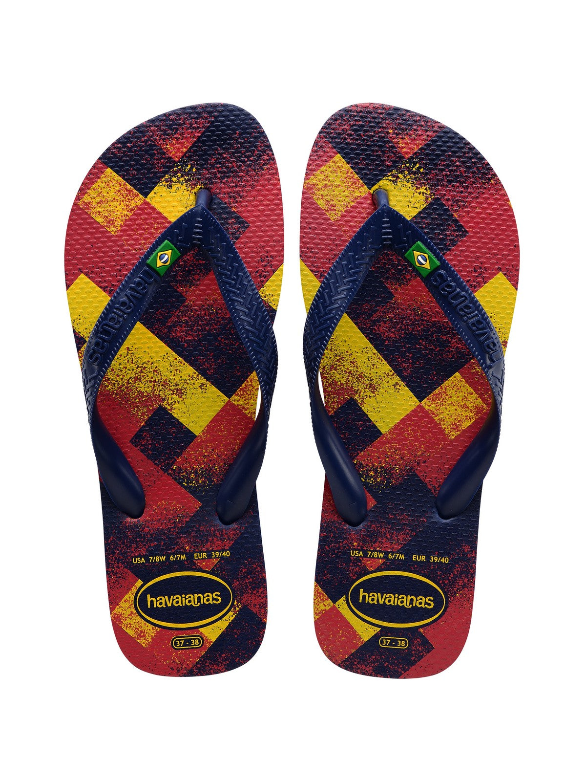 HAVAIANAS Infradito Unisex adulto Hav. Brasil Fresh 4145745.4368 Blu gioboutiqueweb