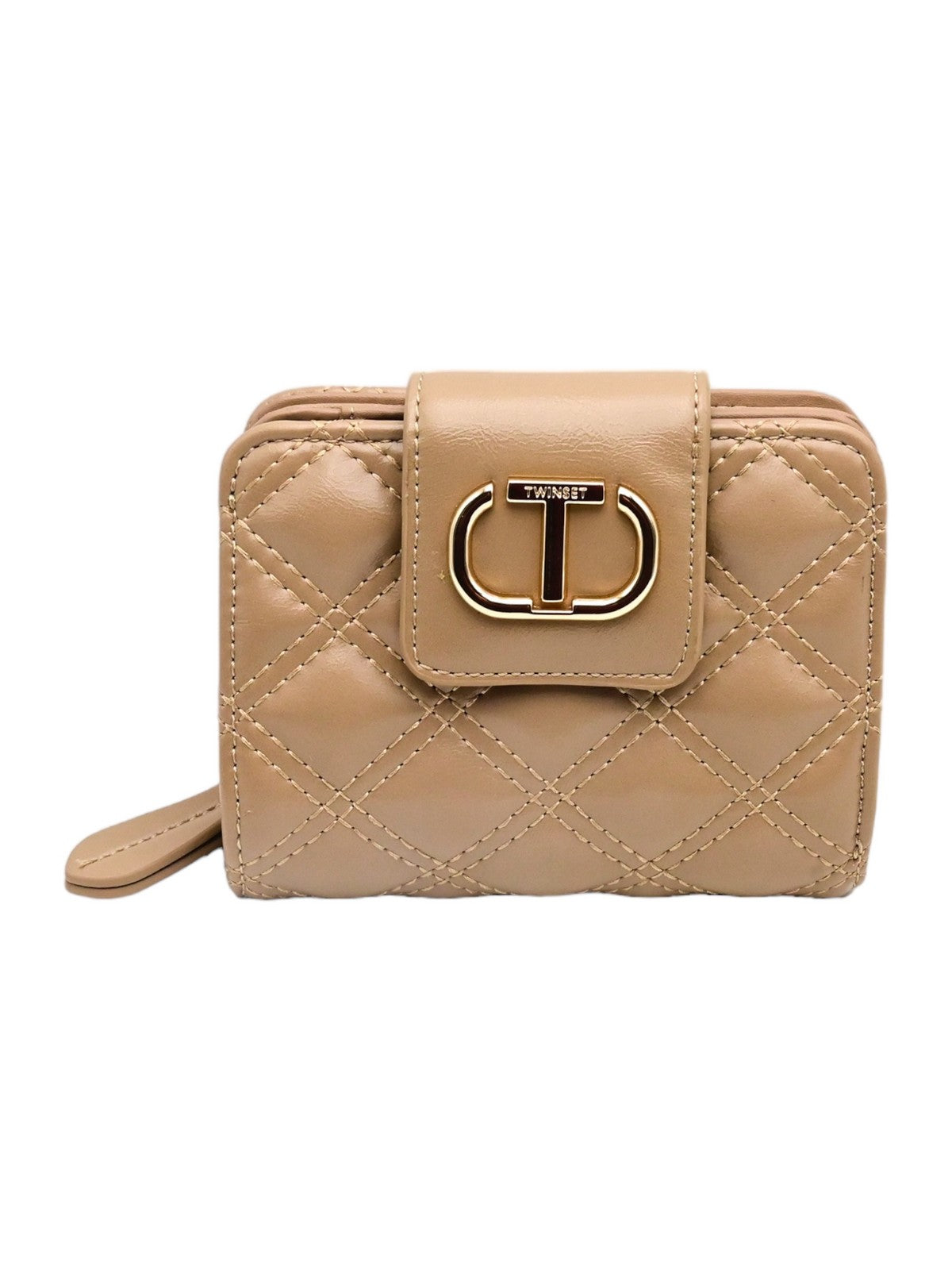 Wallet pour femmes Twinset 232TB7157 00718 Beige