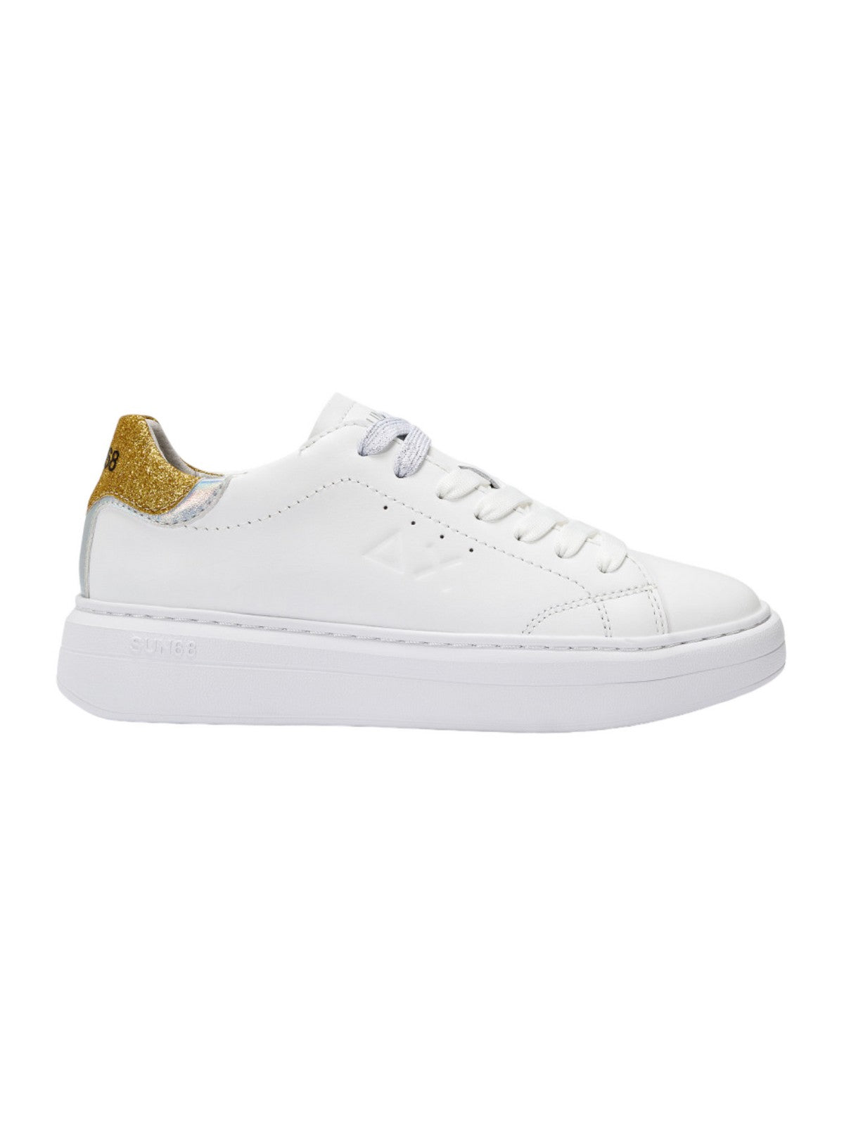 Sun68 Sneaker Woman Grace Leather Z43225 0143 White