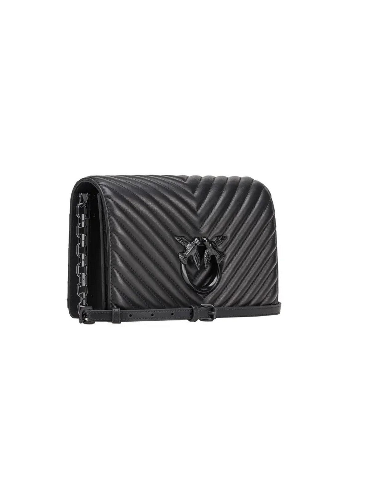 Pinko Woman Bag Love Haga clic en Classic 100063-A0VM Z99B Negro