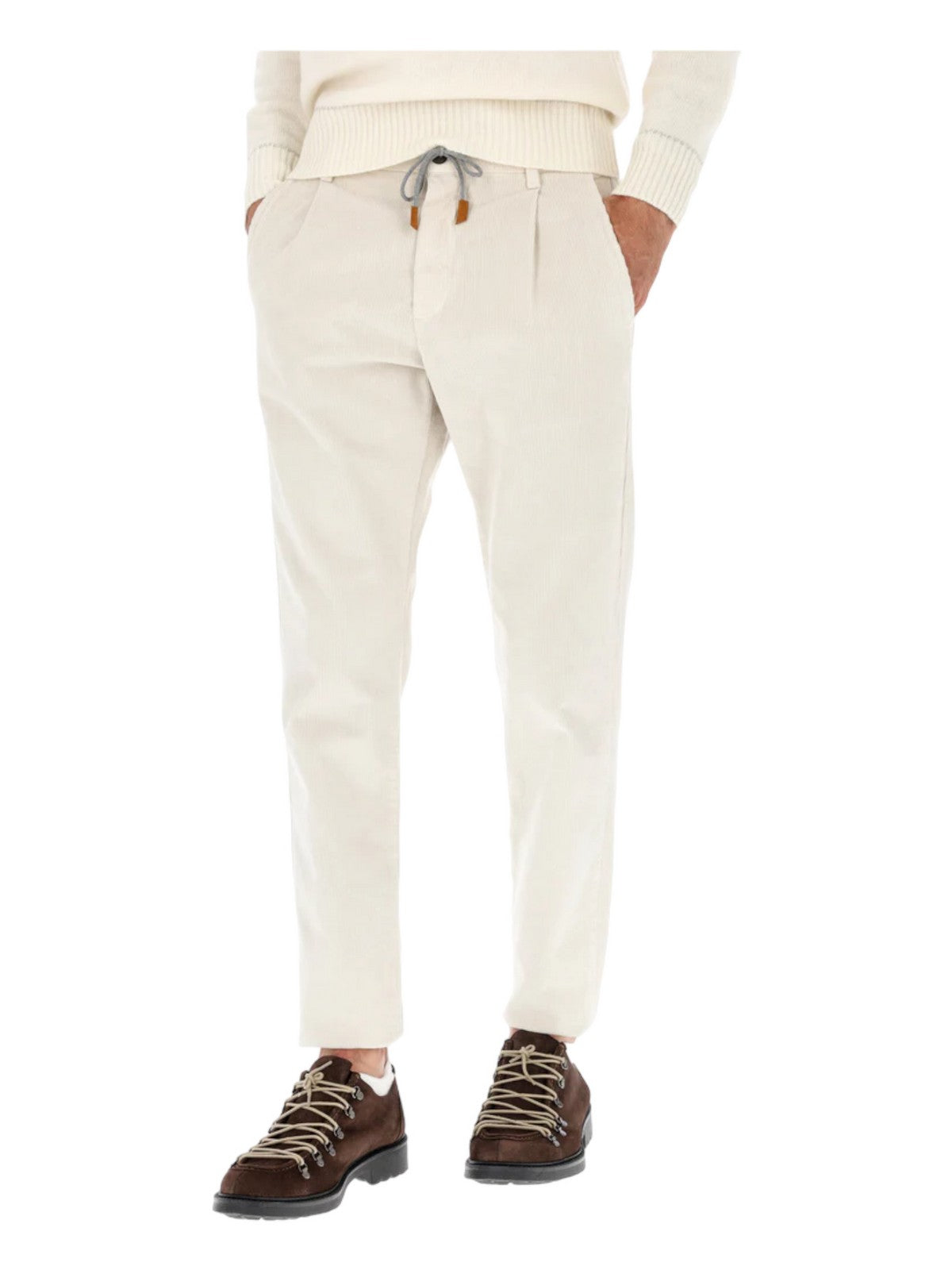 Eletenta pantalones para hombres H70PANE02 TET0H006 02 BEIGE